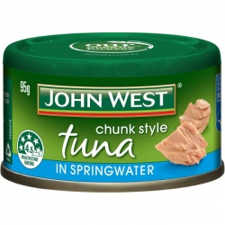 Cá Ngừ Đóng Hộp Ngâm Nước Suối Chunk Style 95g - John West