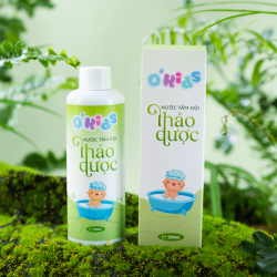 NƯỚC TẮM GỘI THẢO DƯỢC O'KIDS