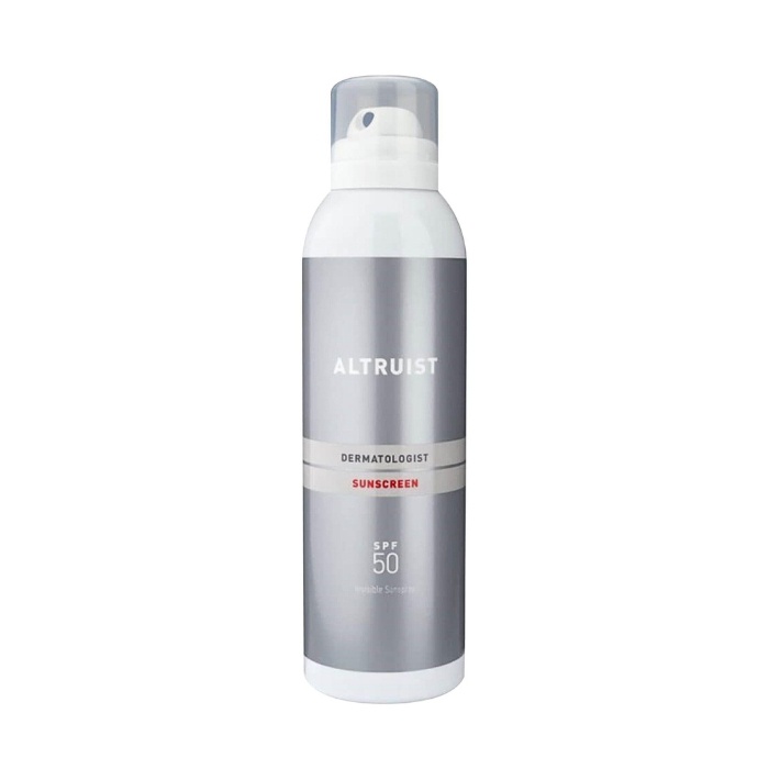 Xịt Chống Nắng Altruist Dermatologist Sunscreen Invisible Sunspray SPF 50 – Altruist – 200ml